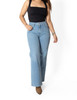 jean wide leg azul claro mujer, pantalon mezclilla tiro alto dama, jeans pierna ancha azul claro, pantalon mezclilla claro mujer, jeans wide leg light wash dama, pantalon denim azul claro, jeans sherman morgan dama, pantalon holgado mezclilla mujer, jeans corte ancho azul claro, pantalon casual mezclilla dama