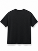 playera palm angels oversize negra, playera con rhinestones plata, playera negra 240 gsm, playera de algodon premium heavyweight, playera palm angels piedras plateadas, playera streetwear de lujo negra, playera manga corta oversize pedreria, camisetas palm angels cristales plata, playera negra con cristales hombre mujer, ropa streetwear alto gramaje 240g