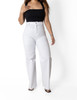pantalon wide leg blanco mujer, pantalon tiro alto blanco dama, pantalon pierna ancha blanco, pantalon blanco de vestir dama, pantalon casual algodon poliester elastano, pantalon blanco sherman morgan, pantalon wide leg elastico mujer, pantalon comodo tiro alto dama, pantalon formal blanco mujer, ropa casual de vestir dama
