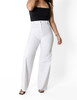 pantalon wide leg blanco mujer, pantalon tiro alto blanco dama, pantalon pierna ancha blanco, pantalon blanco de vestir dama, pantalon casual algodon poliester elastano, pantalon blanco sherman morgan, pantalon wide leg elastico mujer, pantalon comodo tiro alto dama, pantalon formal blanco mujer, ropa casual de vestir dama