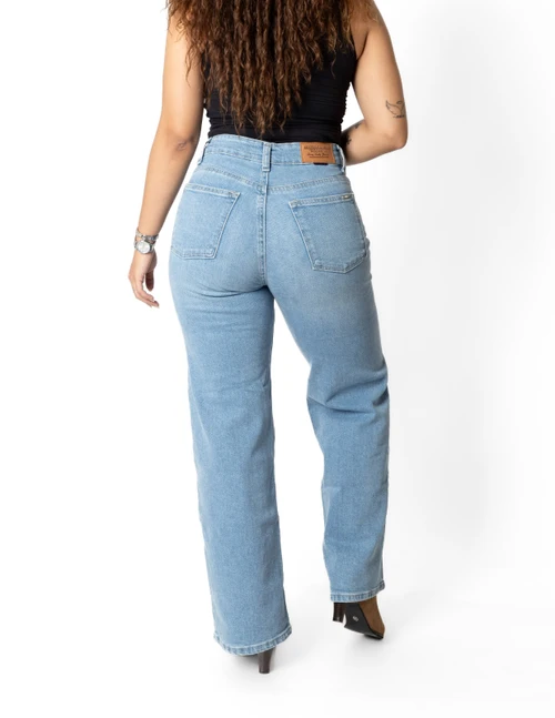 jean wide leg azul claro mujer, pantalon mezclilla tiro alto dama, jeans pierna ancha azul claro, pantalon mezclilla claro mujer, jeans wide leg light wash dama, pantalon denim azul claro, jeans sherman morgan dama, pantalon holgado mezclilla mujer, jeans corte ancho azul claro, pantalon casual mezclilla dama