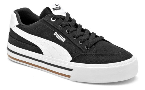 tenis puma 396353 03, puma court classic vulc fs negro, tenis casuales puma hombre, tenis puma retro negros, zapatillas puma softfoam negro blanco, tenis puma suela vulcanizada, calzado urbano puma negro, tenis puma de lona negra, tenis clasicos negros de marca, puma court classic clasicos, tenis urbanos de meter puma