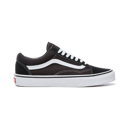 TENIS VANS OLD SKOOL UNISEX NEGRO/BLANCO