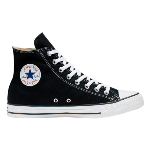converse bota negro con blanco
