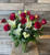 Premium Valentine's Day Dozen Red Roses, with lilies and accent flowers