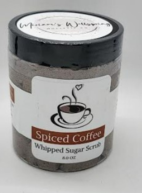 Miriam's Wellspring Spiced Coffee whipped face scrub amazing feel with the great scent of Coffee.