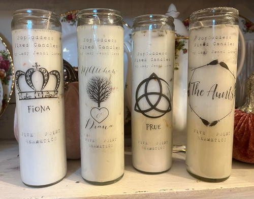 The Aunts - Ancestor

This candle is designed to assist in the veneration of your ancestors. Use as an offering or to invoke/evoke ancestral spirits for your personal magickal journey. Floral Scent