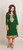Green Kurti (Tunic) with thread embroidery
