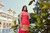 Saffron Color Party Wear