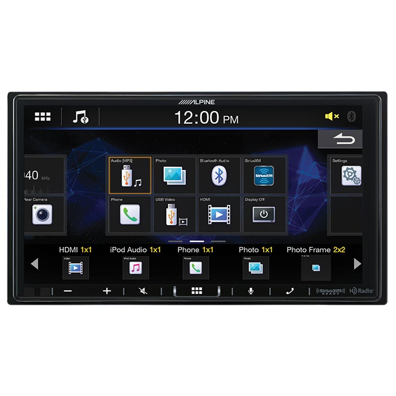 Alpine iLX-407 Shallow Chassis 7-Inch Multimedia Receiver with