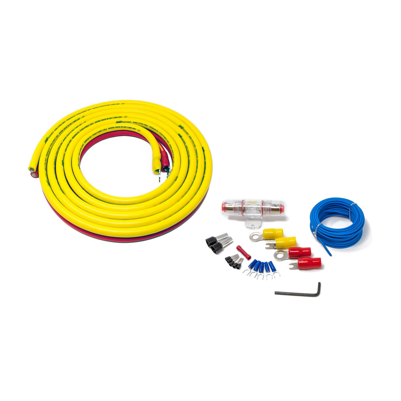 JL Audio Marine Amplifier Power Connection System 1 Amplifier, 50A, 10