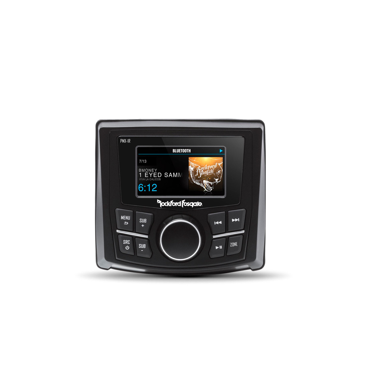 JL Audio MM50 Weatherproof marine source unit with full color LCD display 25 Watts x 4 4