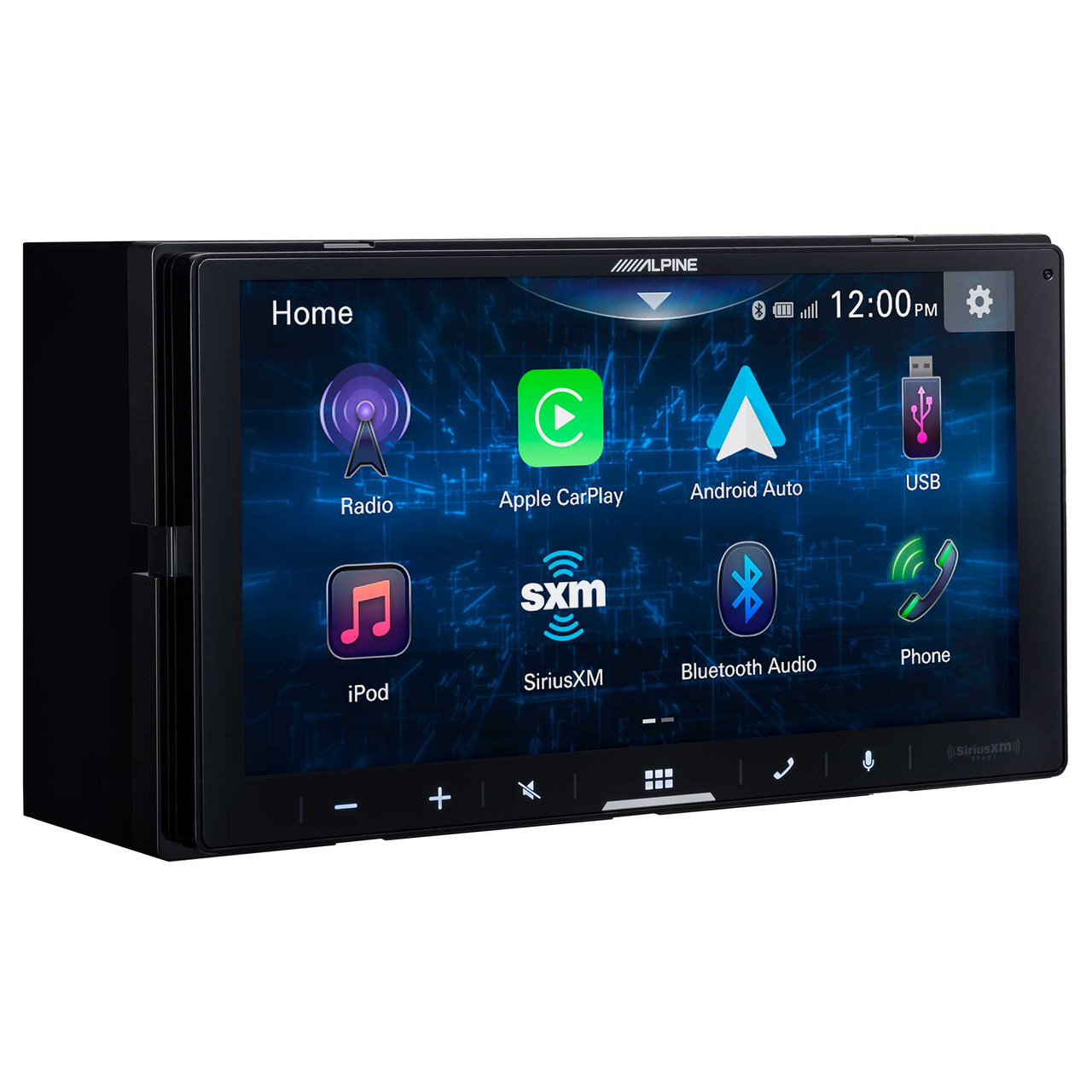 Dual - 9 AV Media Receiver with Apple CarPlay and Android Auto