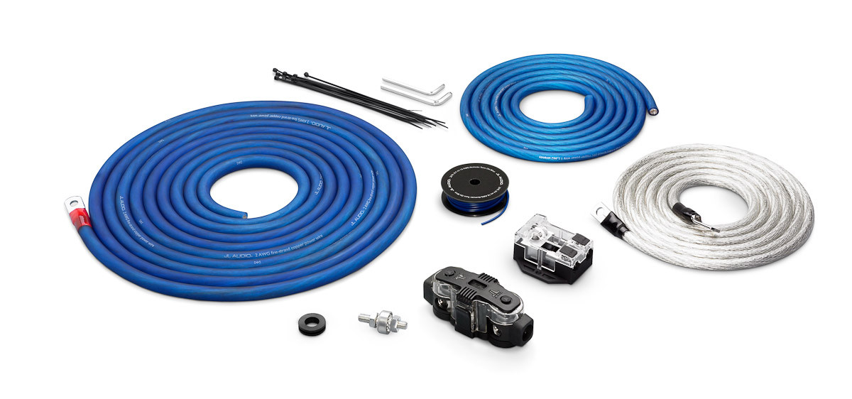 JL Audio XD-PCS2-2B: Premium 2 AWG 12 V Power Connection Kit Two