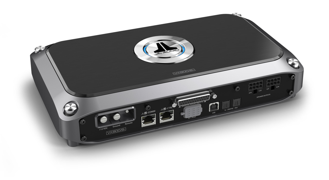 paris@　CUSTOM AUDIO AMPLIFIERS 212 JL Audio VX800/8i 8-channel Class D Amplifier with integrated DSP
