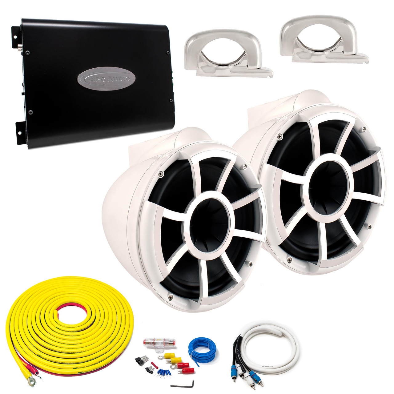 Wet Sounds REV10W-FC White 10
