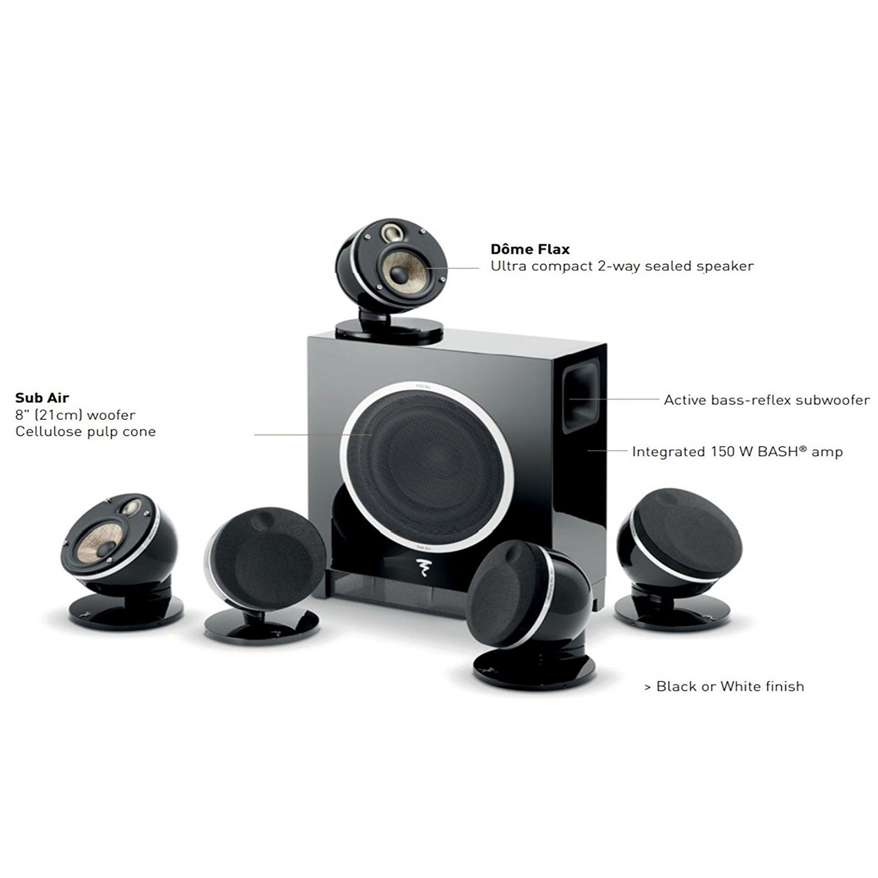 focal dome active subwoofer
