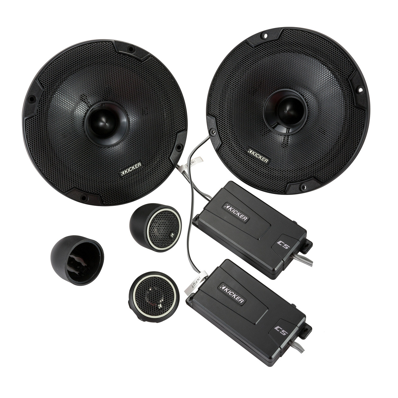 Kicker 46CSS674 CS-Series CSS67 6.75-Inch (165mm) Component System with  .75-inch tweeters, 4-Ohm (Pair)