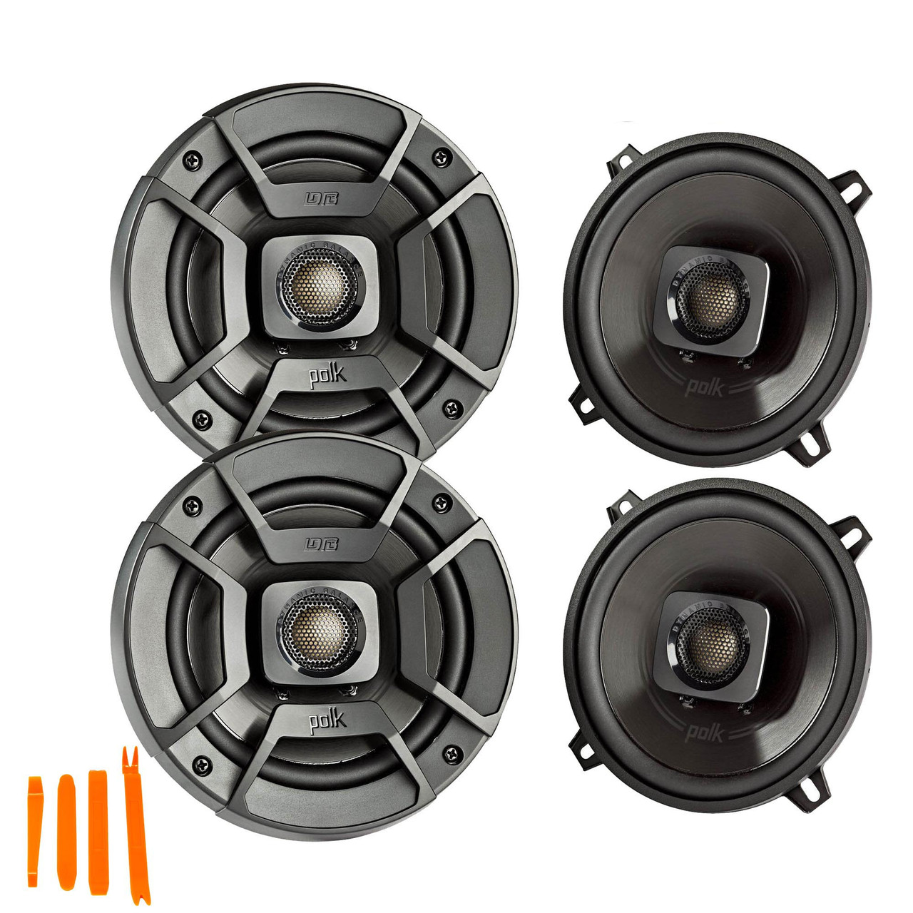 2) Polk Audio DB5252 5.25 300W 2 Way Car/Marine ATV Stereo