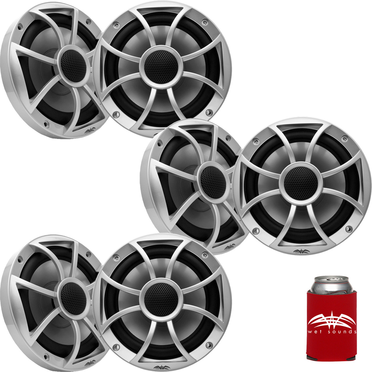Wet Sounds RECON 6-S Recon Series Coaxial Speakers