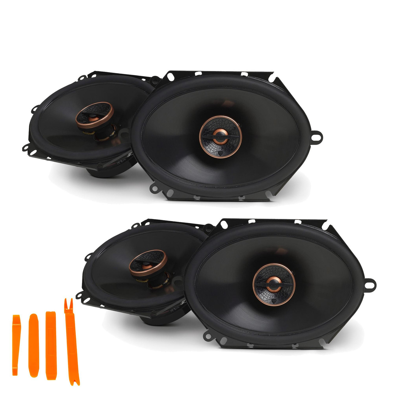 Infinity - Two Pairs Of REF-8632CFX Reference 6x8 Inch Two-way car
