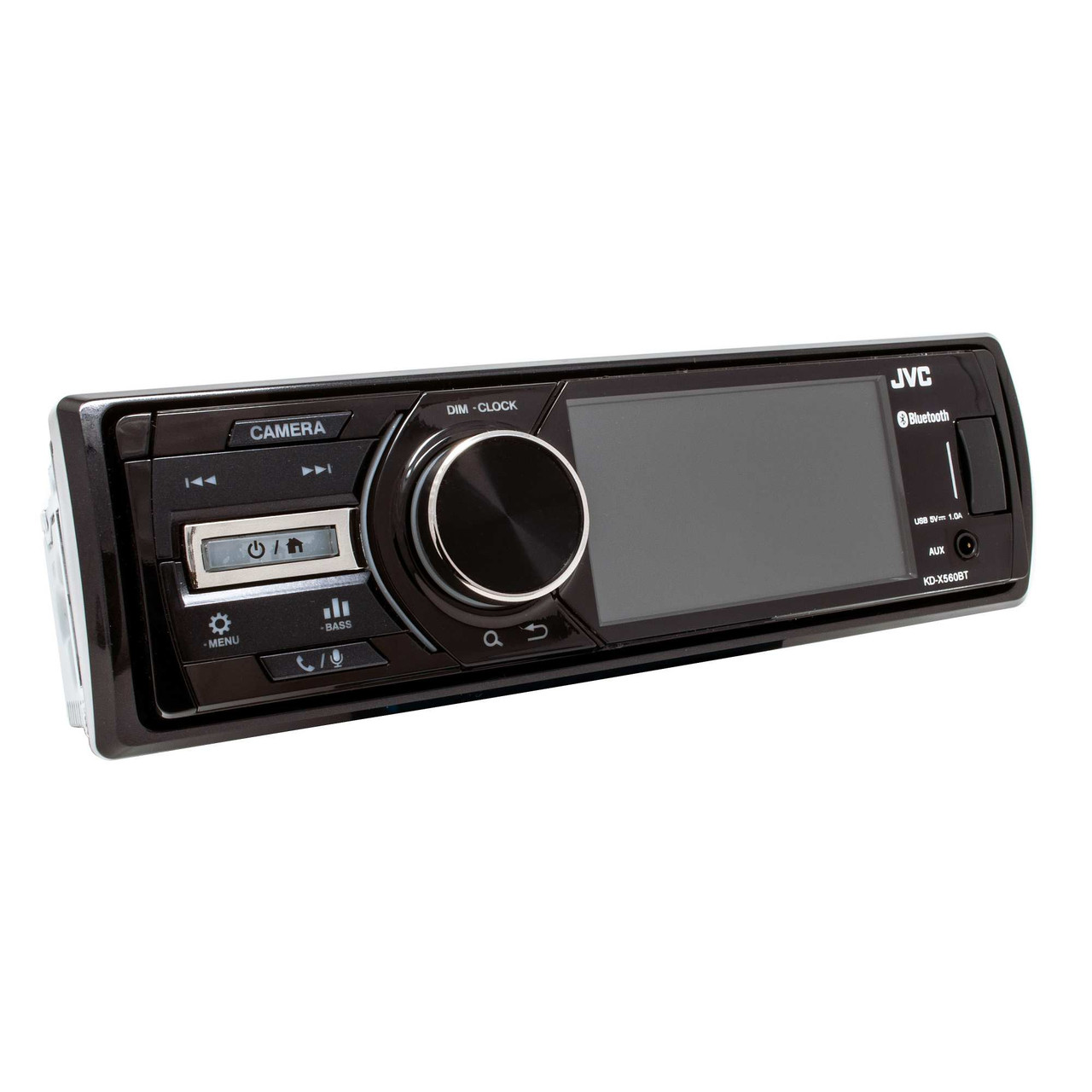 JVC KDX560BT 1DIN Digital Media Receiver With Bluetooth, USB, 3