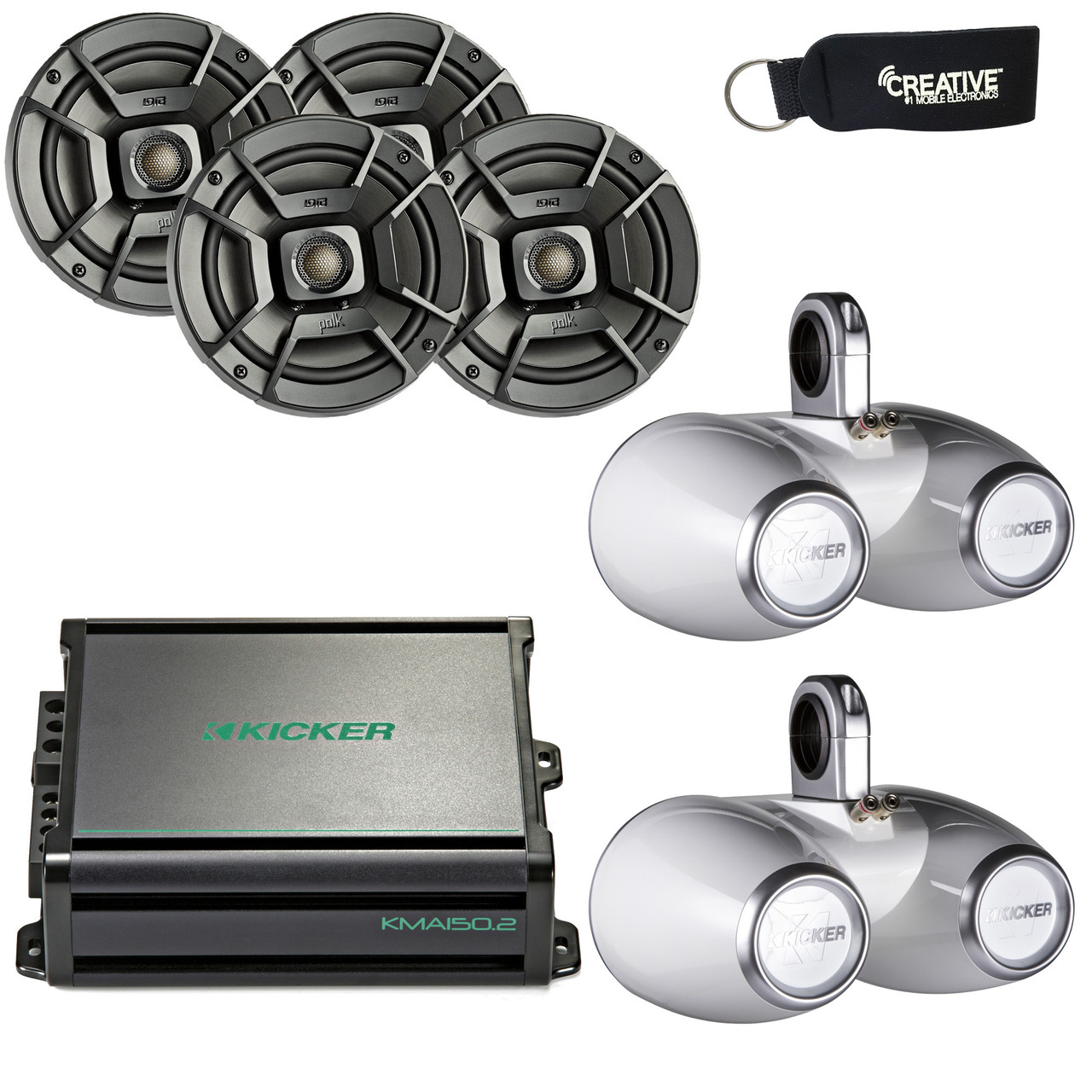 Polk Audio Marine Wake Tower Package 