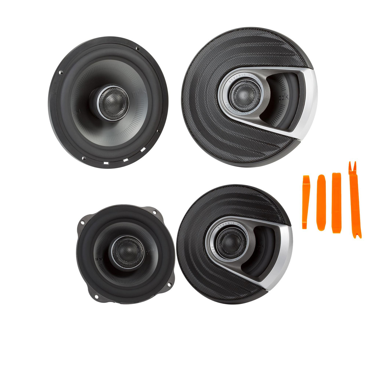 Motorcycle Speakers Polk Mm1 Speakers Polk MM652 Front Coaxial And