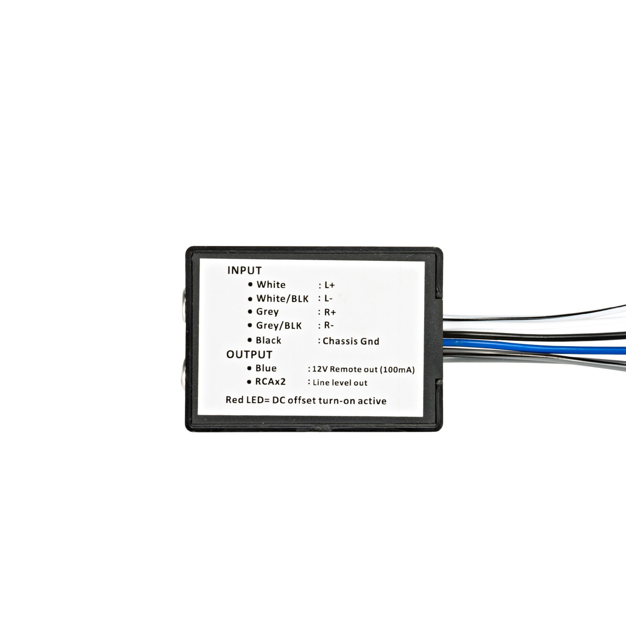 Kicker 46KISLOC2 KSeries Stereo LineOutput Converter w/ Remote Turn