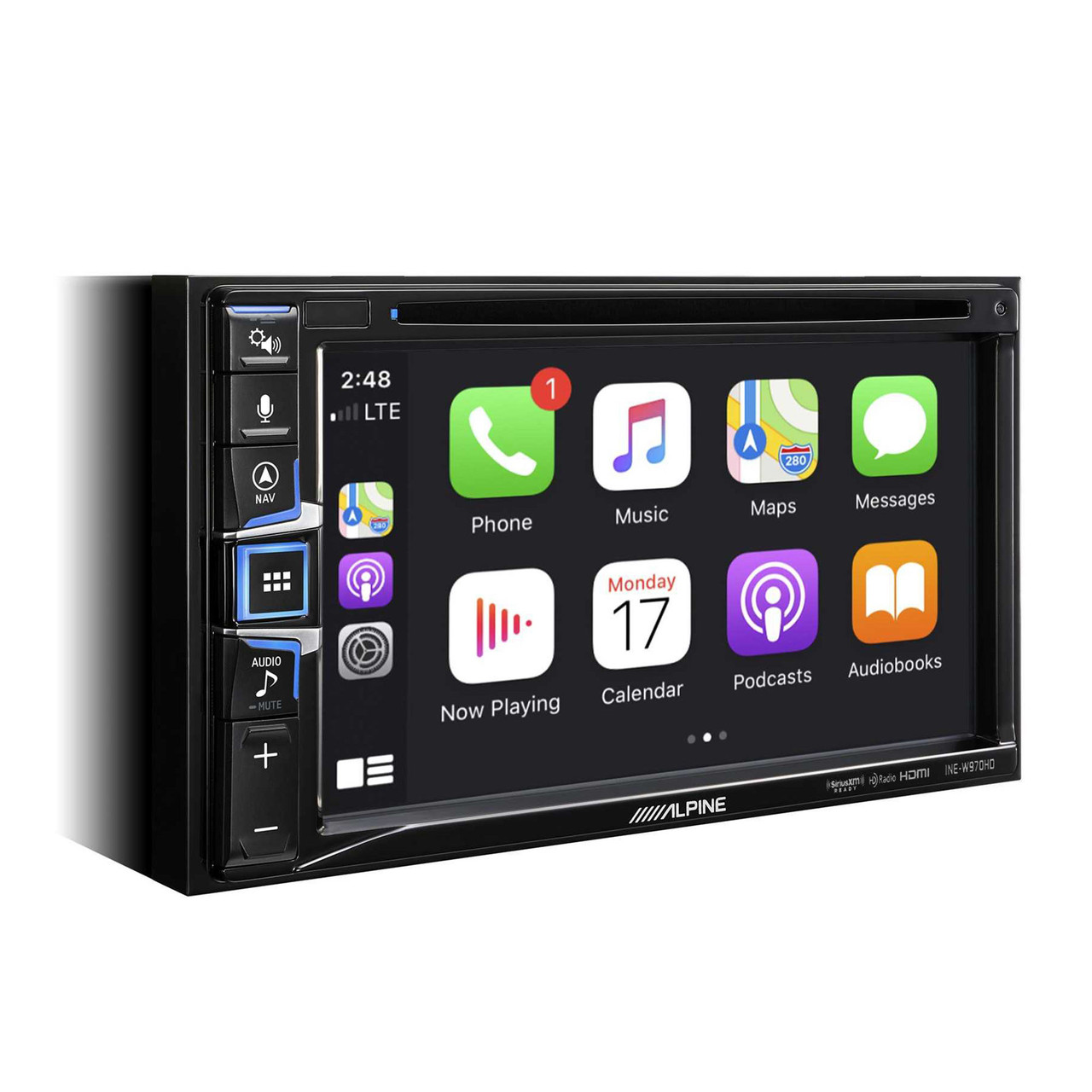Alpine INE-W970HD Audio/Video/Nav System Compatible with Apple