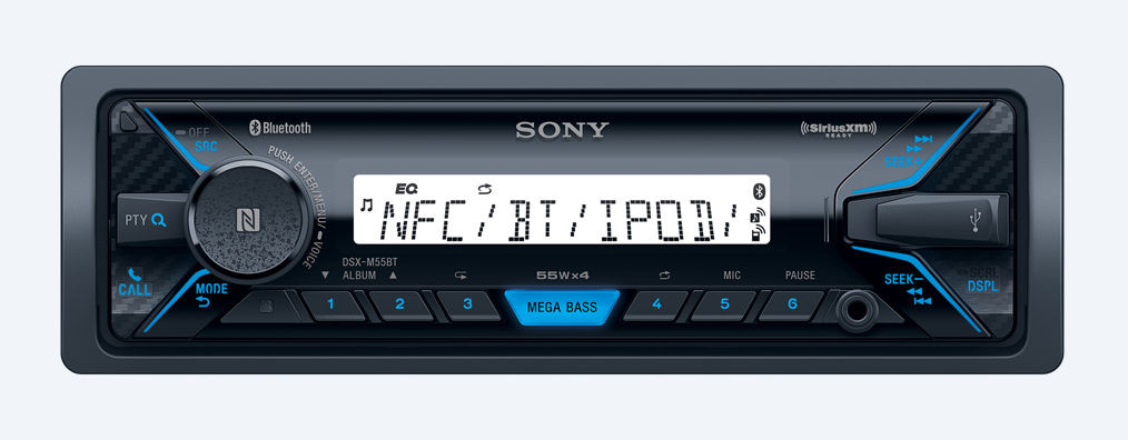Sony DSX-M55BT Marine Media Receiver with BLUETOOTH Wireless