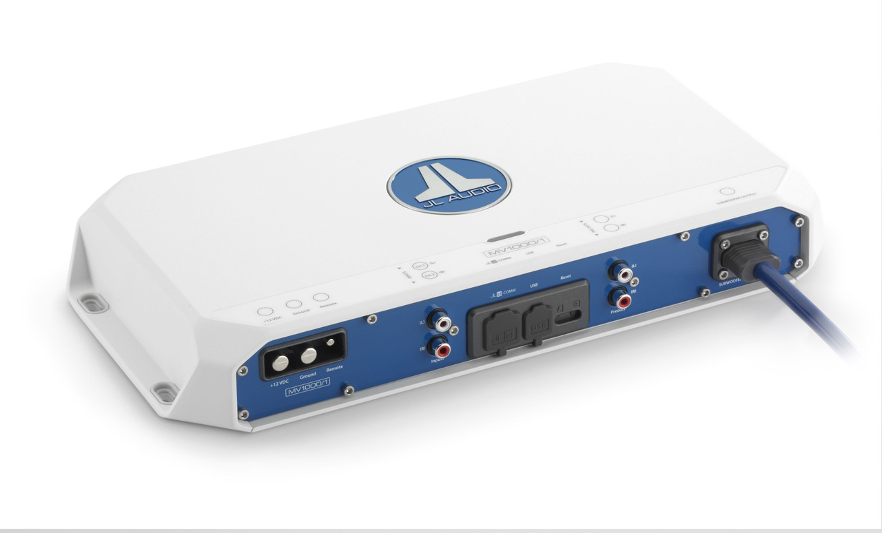Jl Audio Mv1000 1 Monoblock Class D Subwoofer Amplifier 1000 W 2 Ohm 600 W 4 Ohm 14 4v Creative Audio Jl Audio Mv1000 1 Monoblock Class D Subwoofer Amplifier 1000 W 2 Ohm 600 W 4 Ohm 14 4v Creative Audio