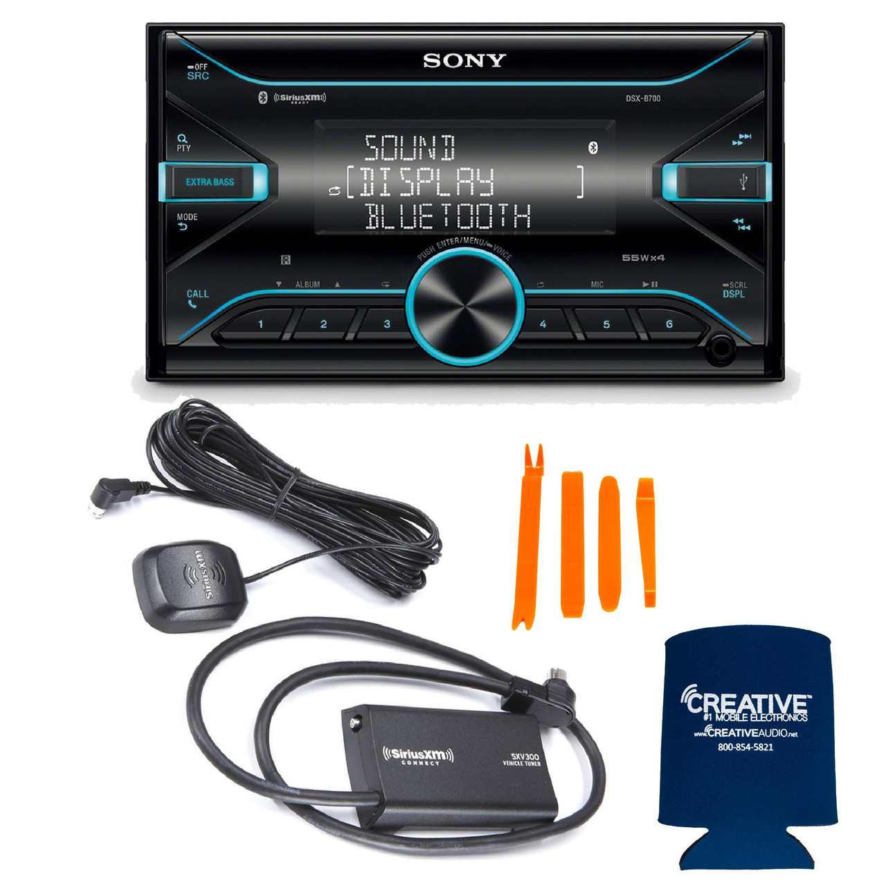 その他 BT Sony DSX-B700 Bluetooth Media Receiver with SiriusXM Satellite