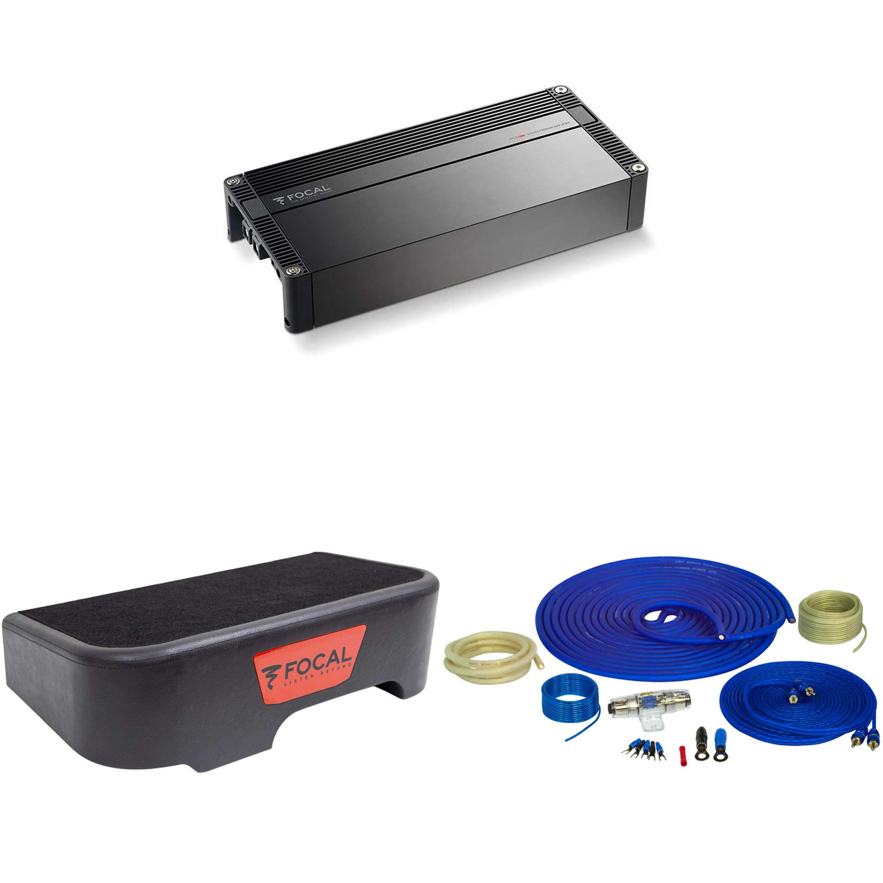 Focal Compatible With 2007-2018 GMC Sierra Crew Cab - Single 10