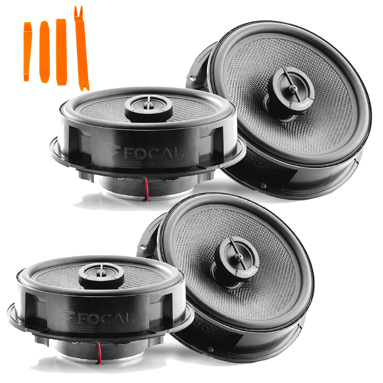 Focal Kit For Golf 6/Bora/Jetta MK6 09-14 - Includes Two Pairs Of