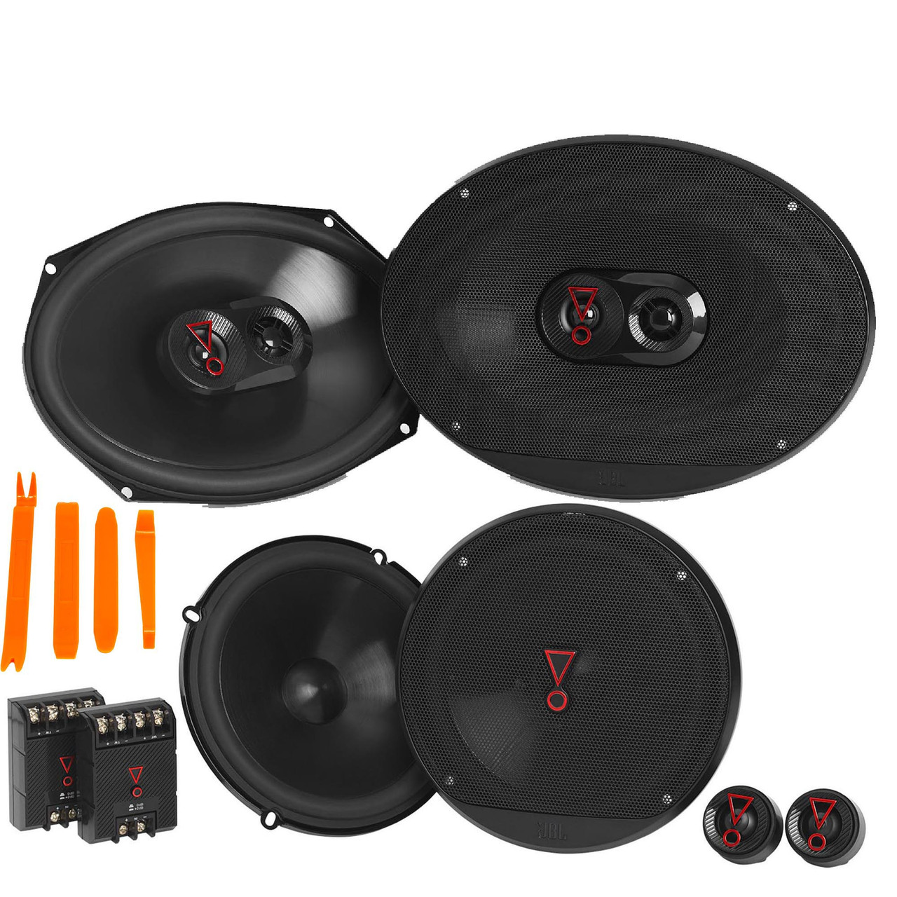 6x9 3 way component speakers