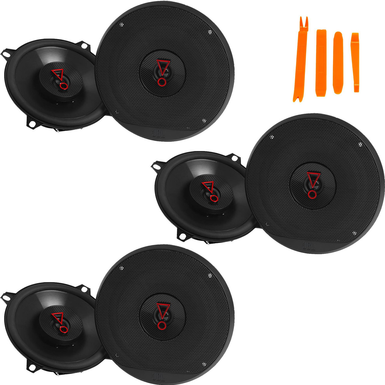 JBL STAGE3 3-Pairs of Stage3 527AM 5.25 2-Way Coaxial Speakers - Creative  Audio