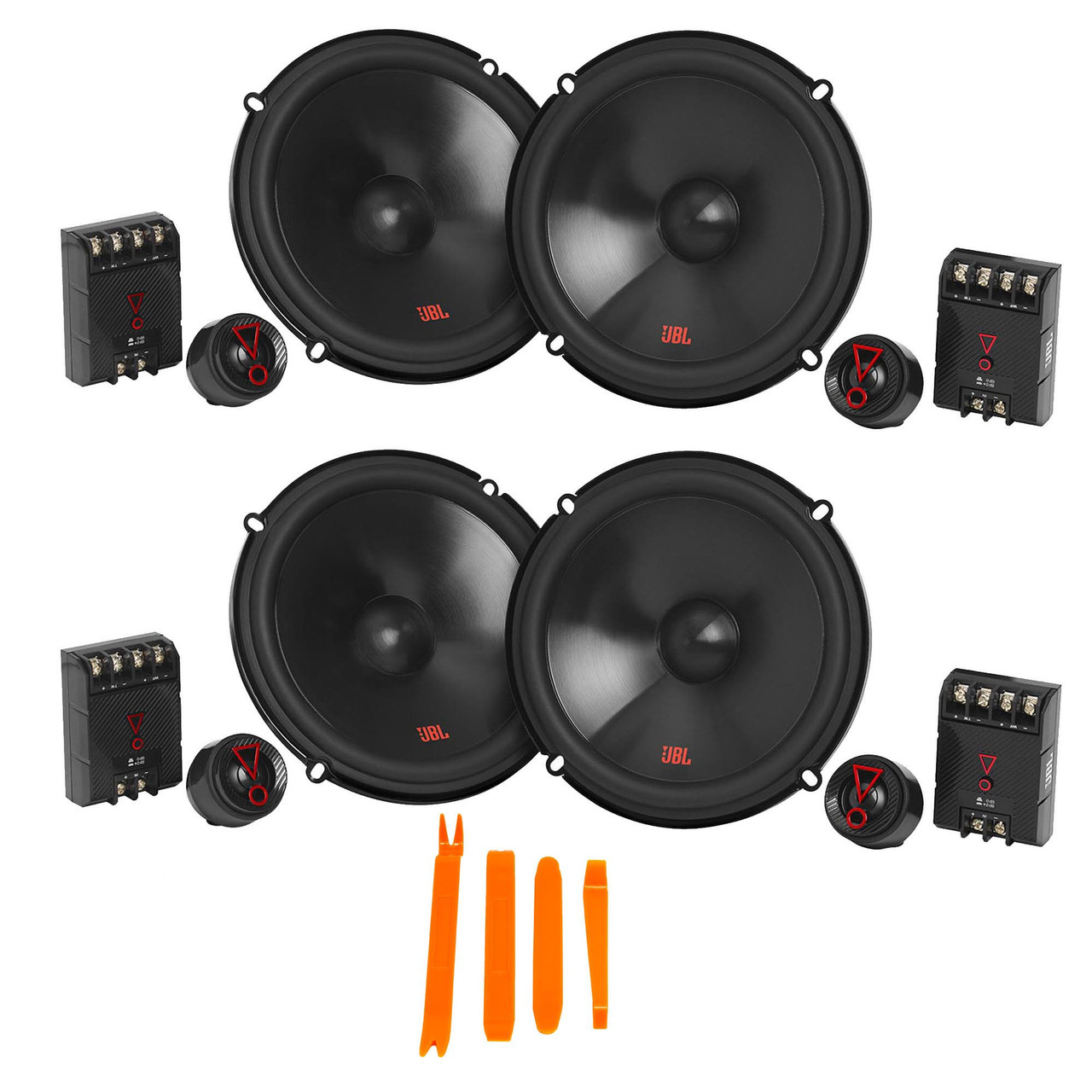 JBL STAGE3 2-Pairs of Stage3 607CFAM 6.5