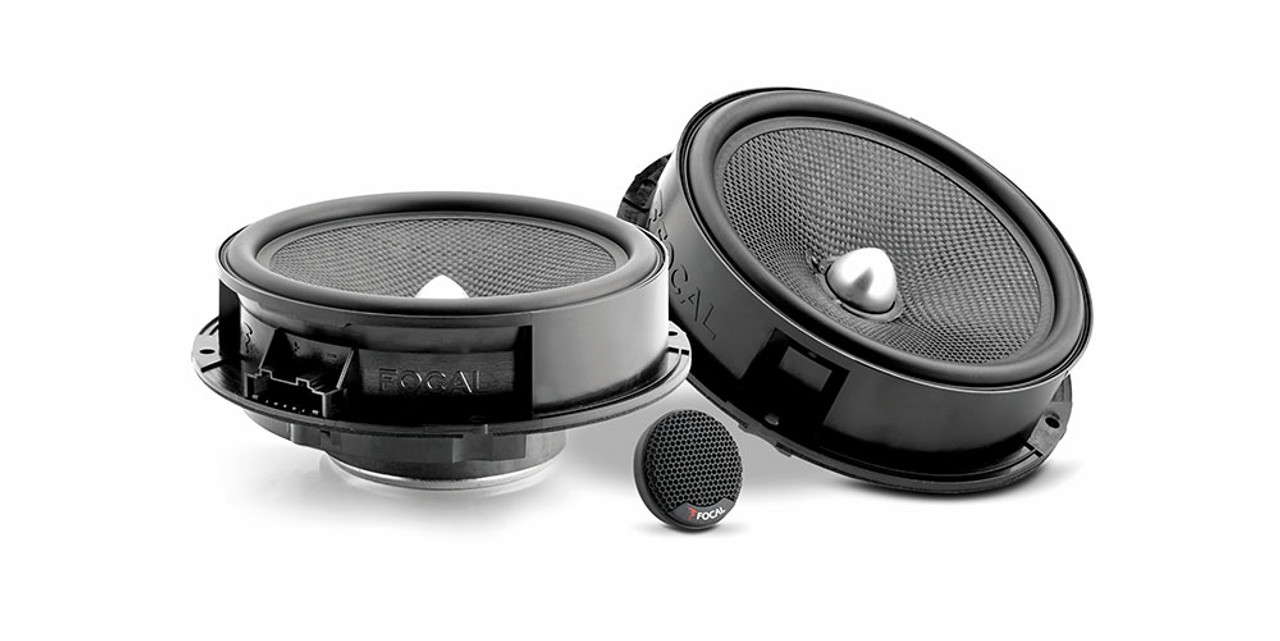 Focal Kit For Golf 6/Bora/Jetta MK6 09-14 - Includes Two Pairs Of IS165VW  Component 6.5" Speakers - Creative Audio