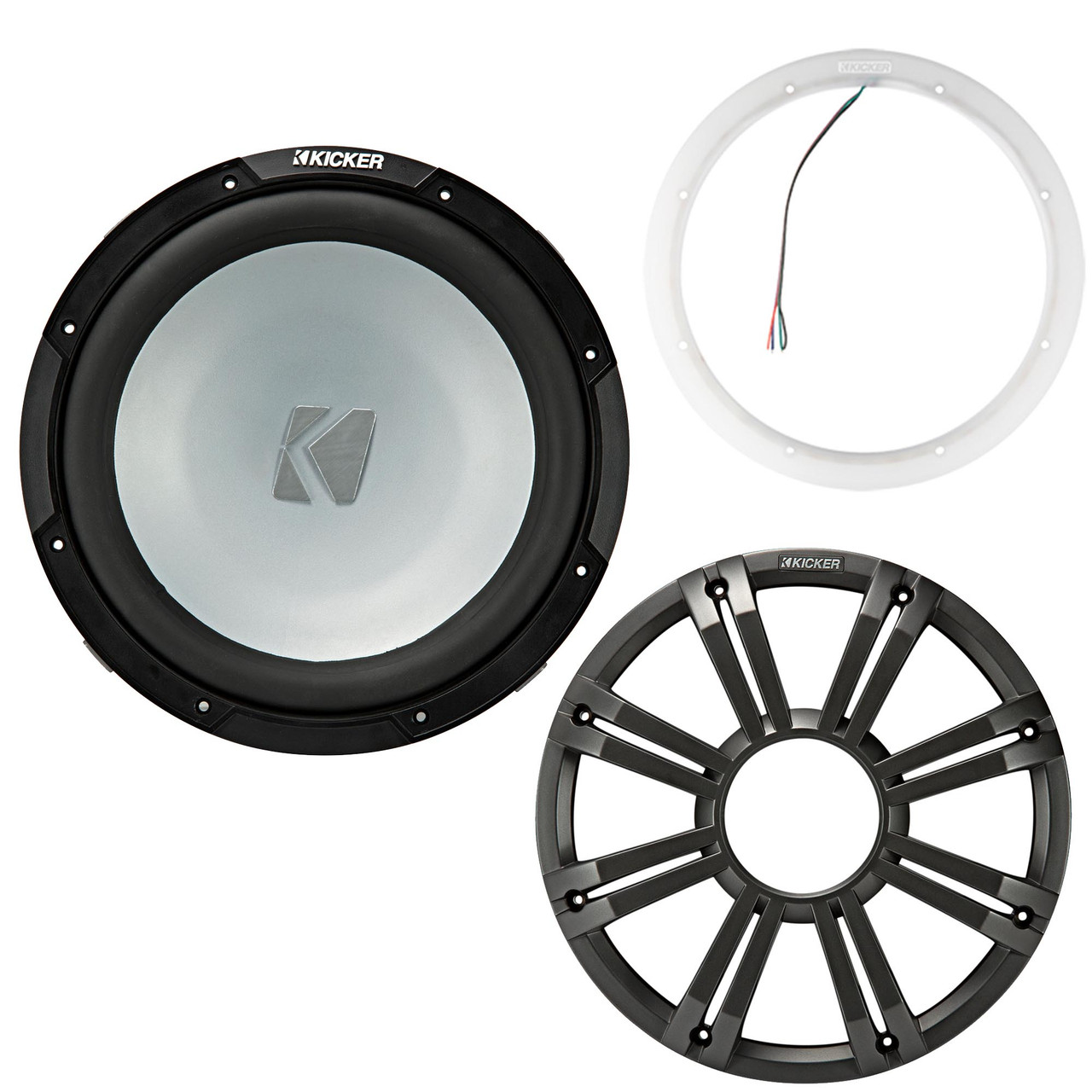 Kicker 45KM122 12 Inch Marine Subwoofer 