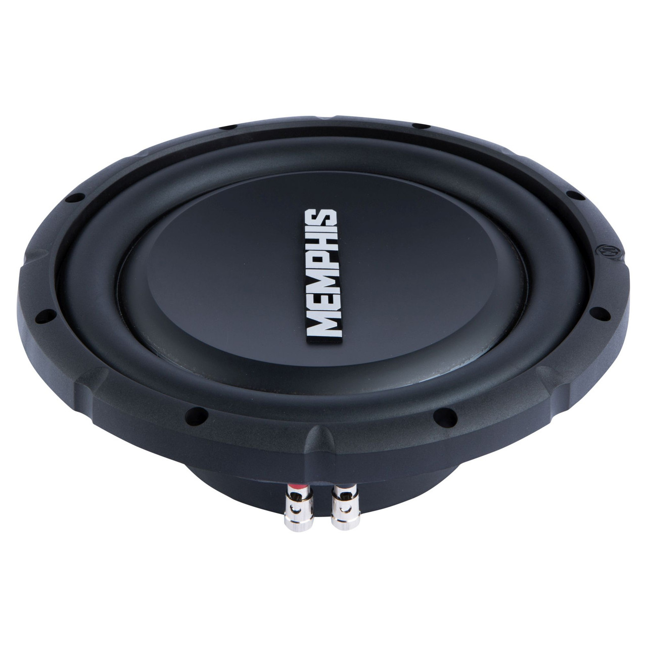 Memphis Audio SRXS1044 10" Street Reference Dual 4-Ohm Shallow Mount  Subwoofer - 250 wRMS - Creative Audio