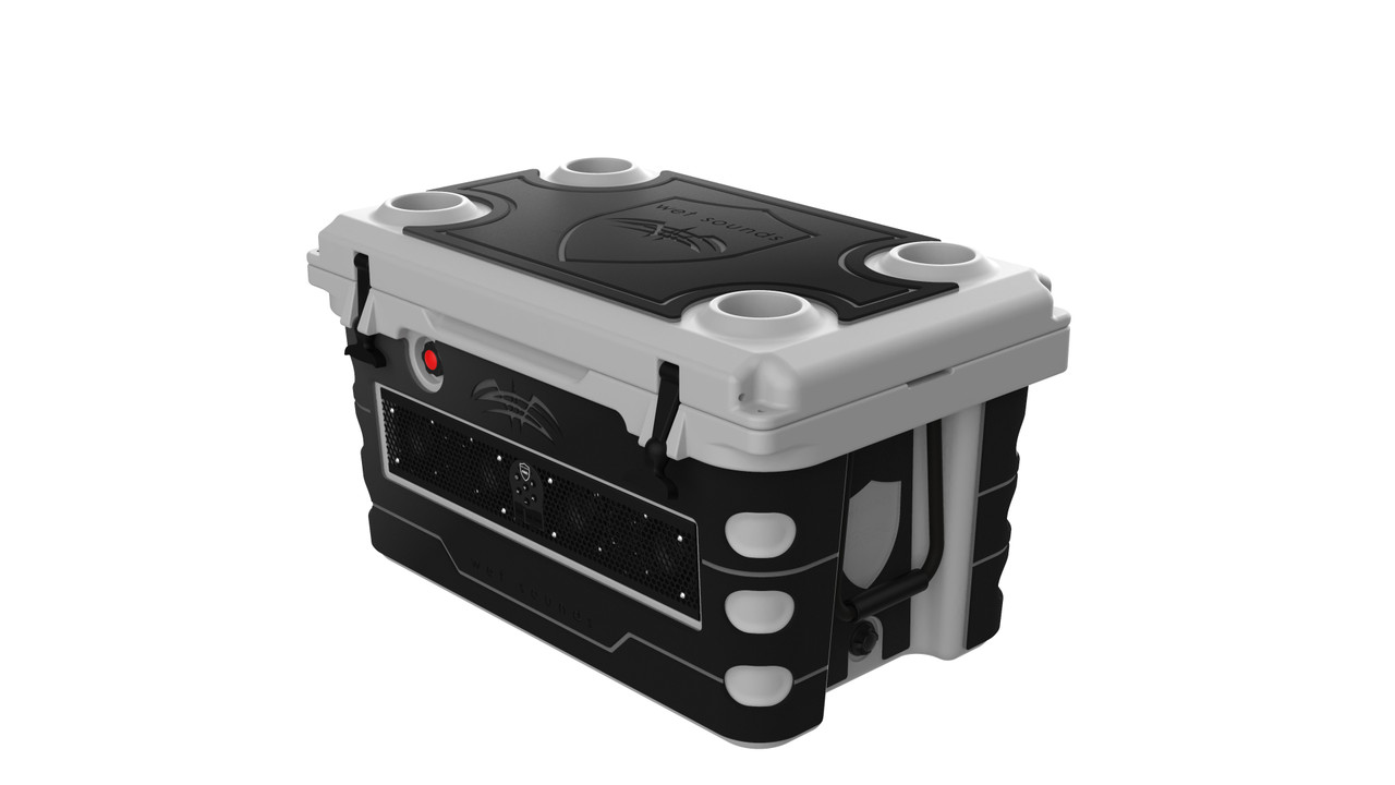 Wet Sounds Stealth SHIVR-55-GRY Gray High Output Audio Cooler