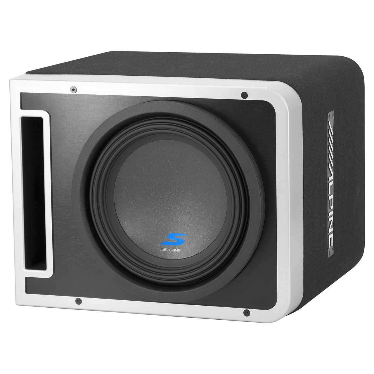 fyrværkeri Manifold Baron Alpine S-SB10V Pre-Loaded S-Series 10-inch Subwoofer Enclosure - Creative  Audio