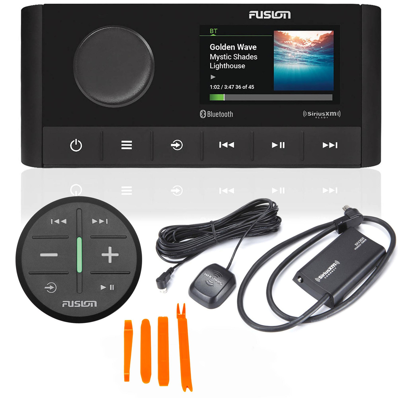 Fusion - MS-ARX70B Ant Wireless Stereo Remote - Black