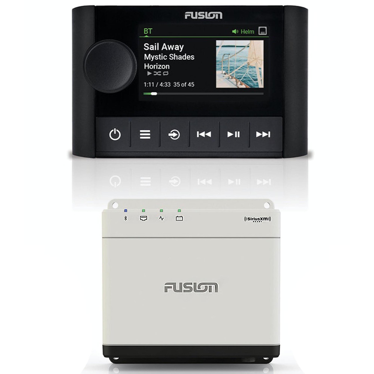 Fusion Apollo WB670, Marine Hideaway Entertainment System with DSP, a  Garmin Brand（並行輸入品）