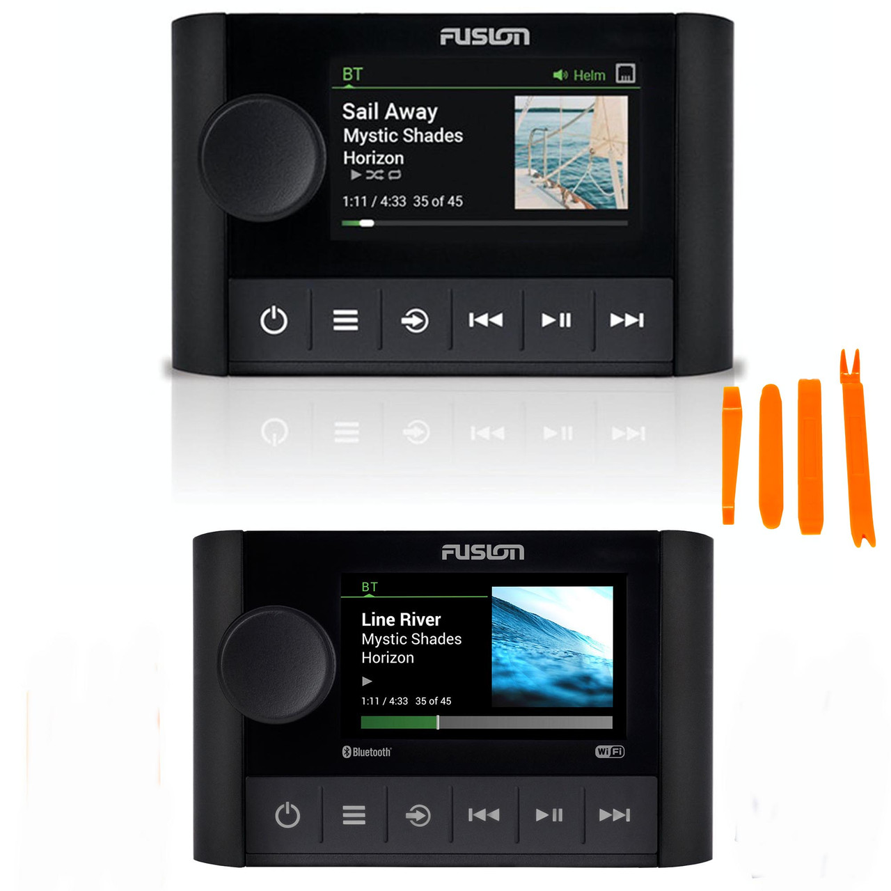 Fusion MS-SRX400 Apollo Marine Entertainment System with MS-ERX400