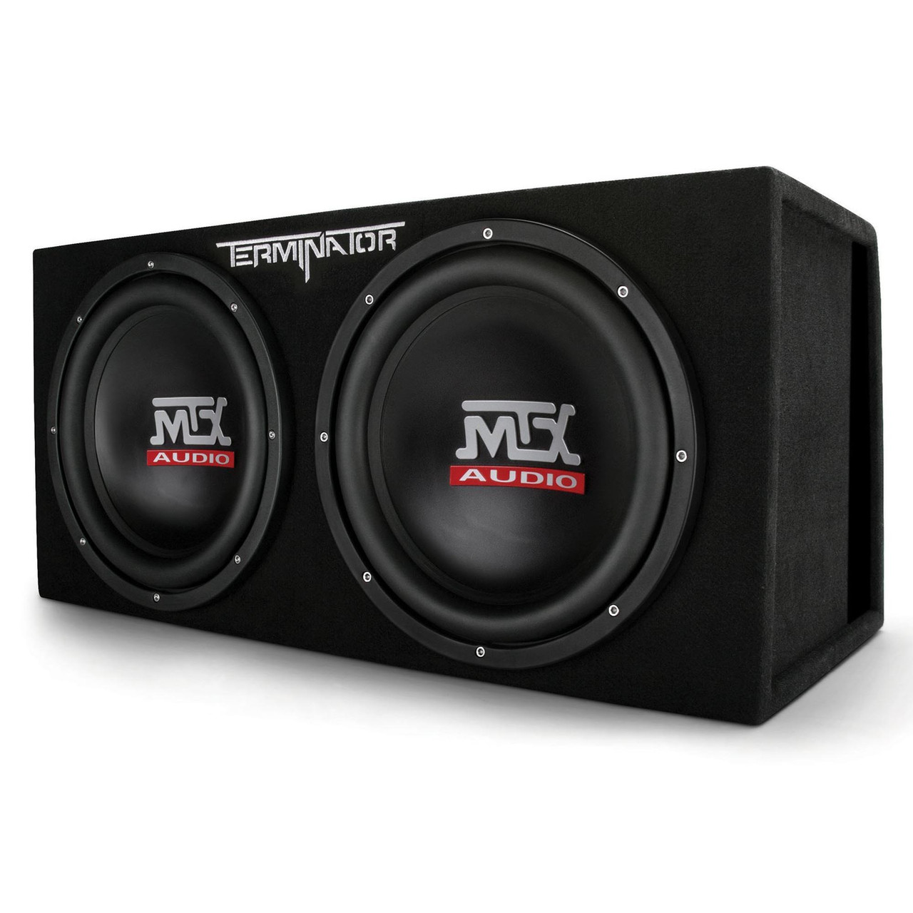 MTX Audio TNE212DV Terminator Dual 12" 1000W RMS Vented Subwoofer Enclosure - Creative Audio