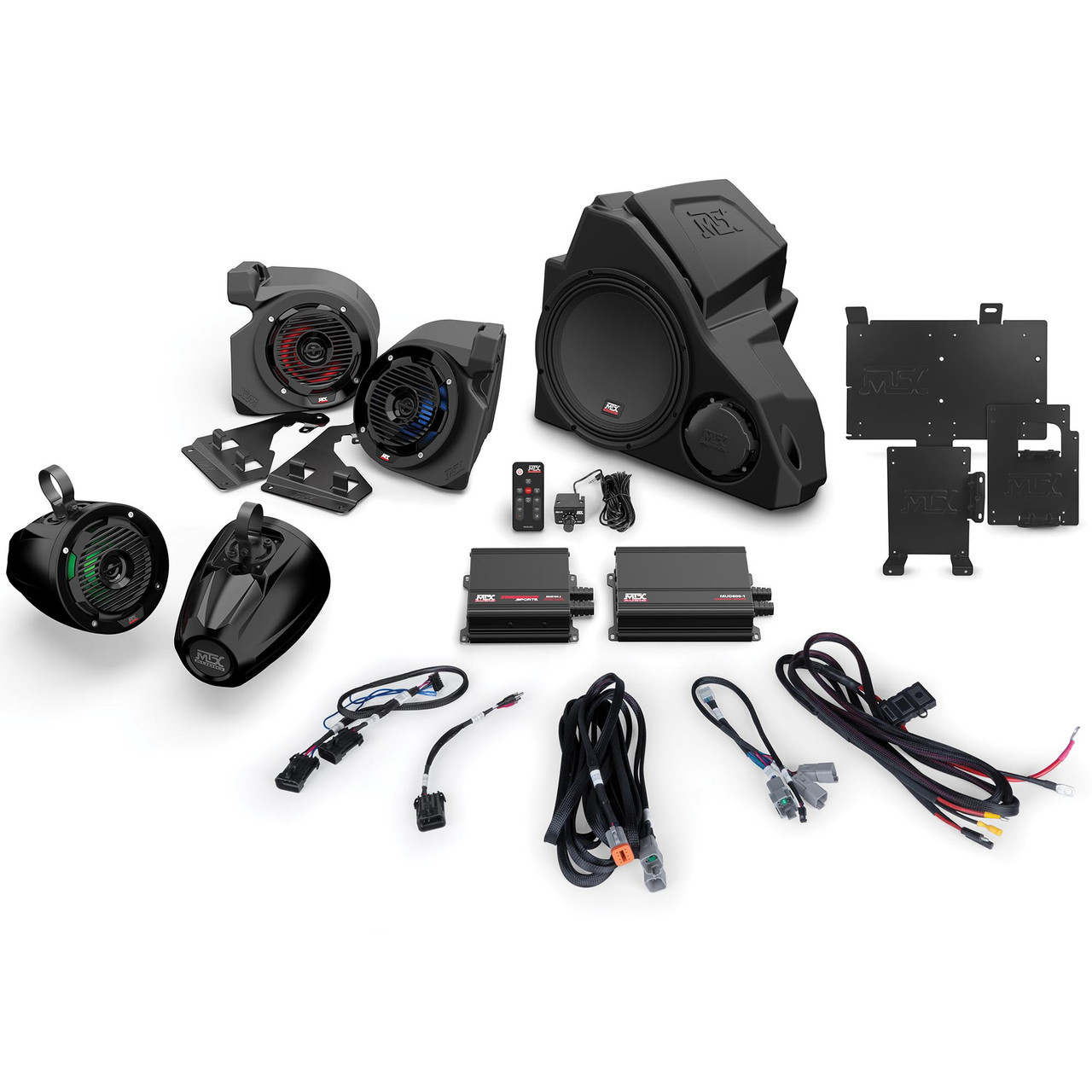 MTX Audio RZR-14RC-THUNDER5 5-speaker amplified audio system