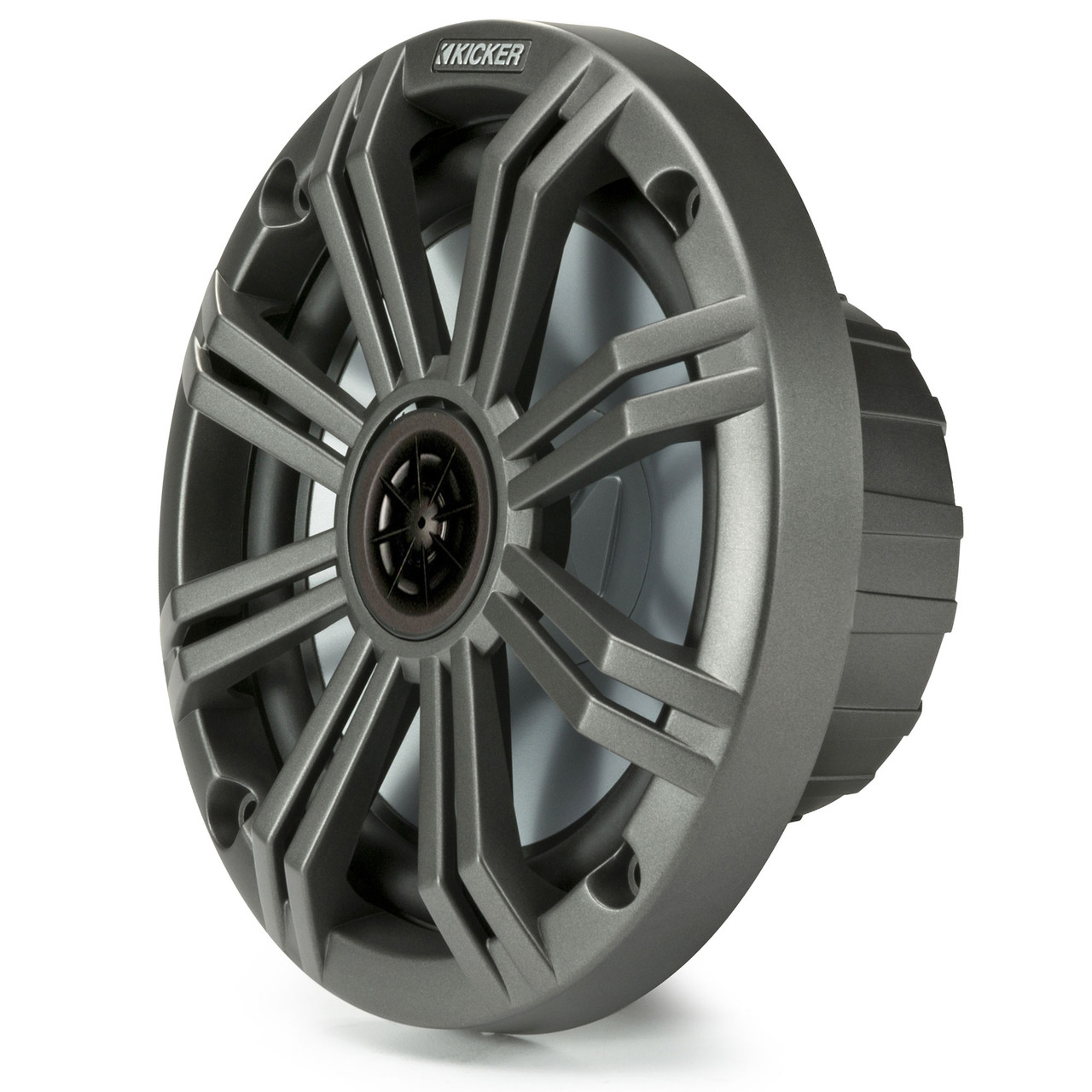 Kicker 6.5" Charcoal Marine Speakers (QTY 6) 3 pairs of OEM replacement