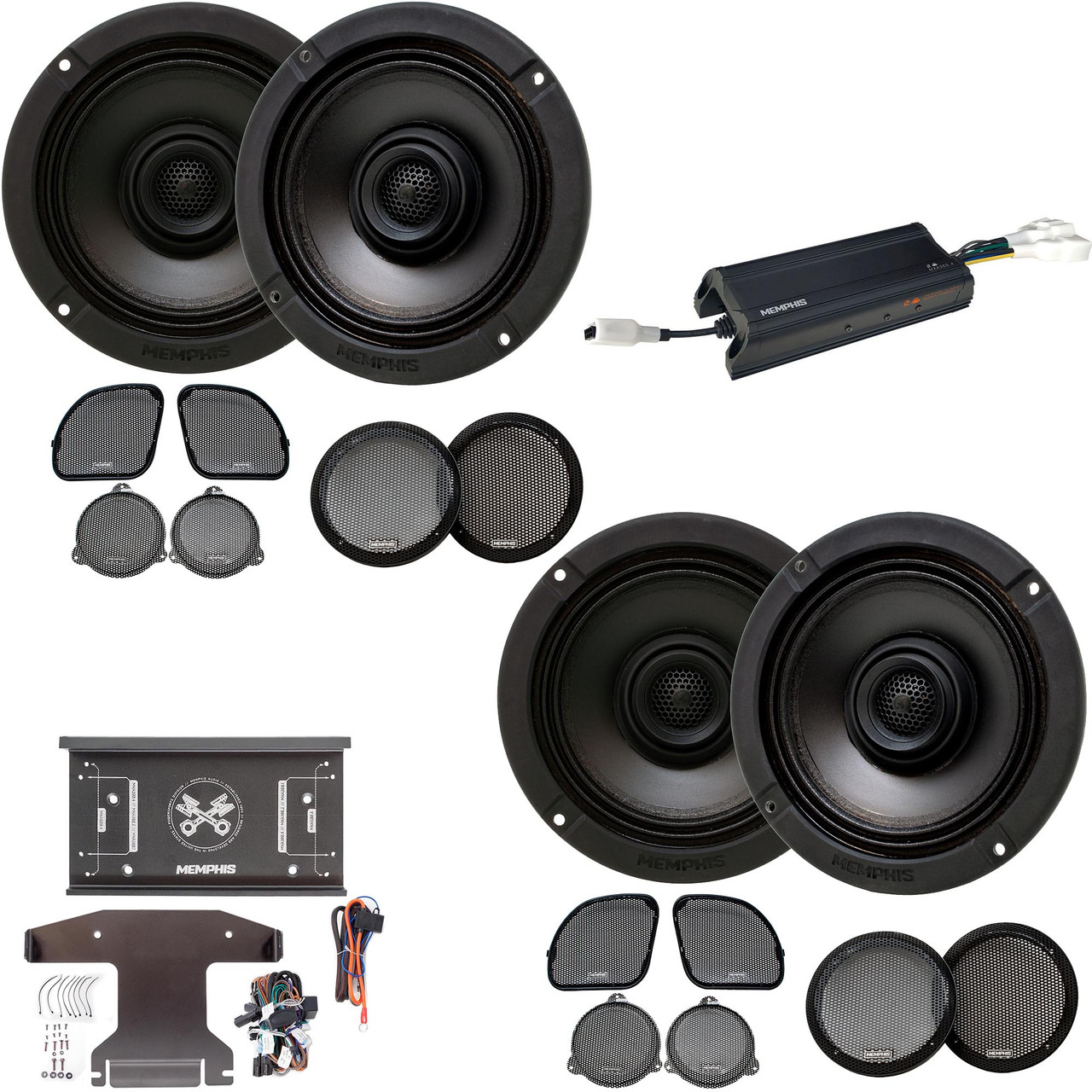 Memphis audio motorcycle speakers Clearance